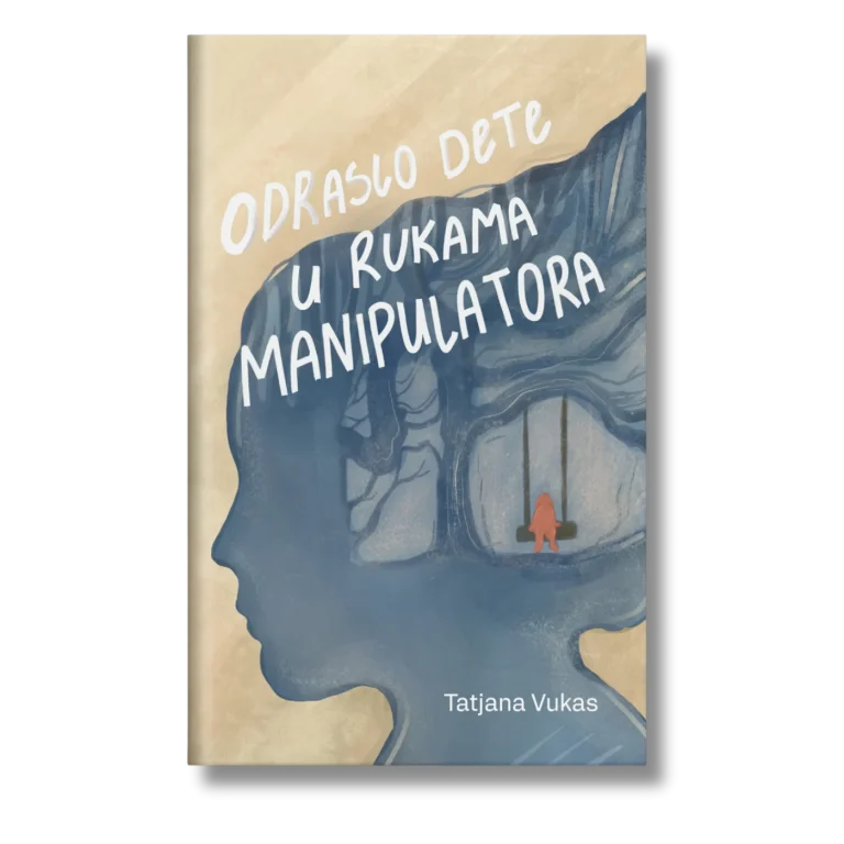 Korica knjige „Odraslo dete u rukama manipulatora”, štampa Librum print