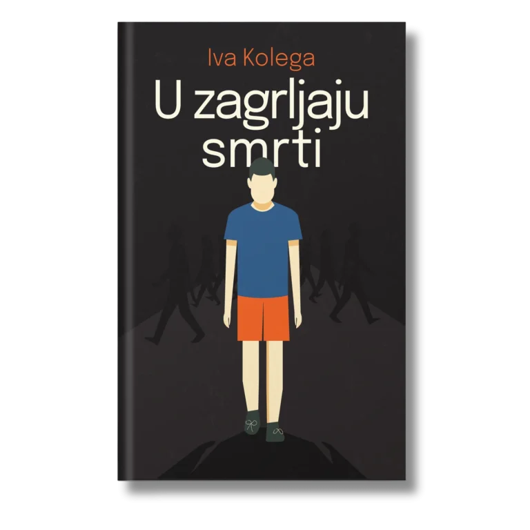 Korica knjige „U zagrljaju smrti”, štampa Librum print