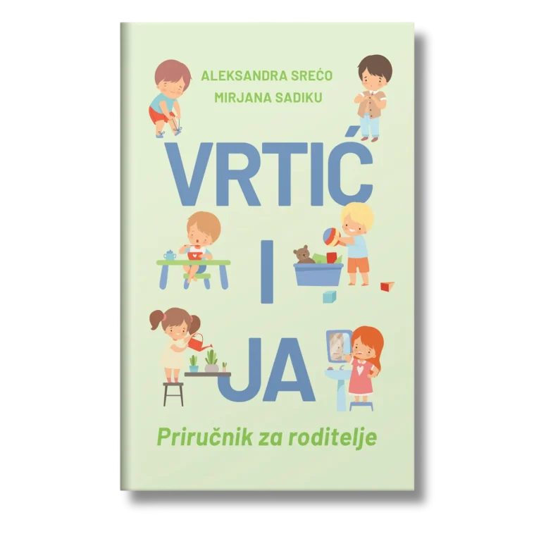 Korica knjige „Vrtić i ja”, štampa Librum print