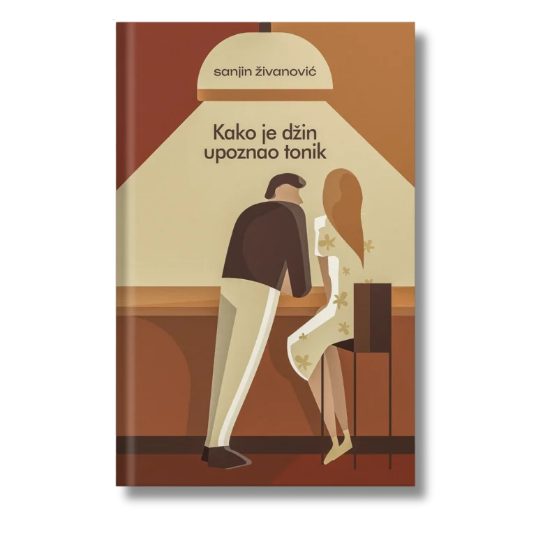 Korica knjige „Kako je Džin upoznao Tonik”, štampa Librum print